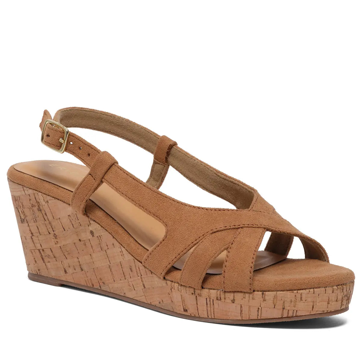 Arlette Cork Wedges Star Footwear