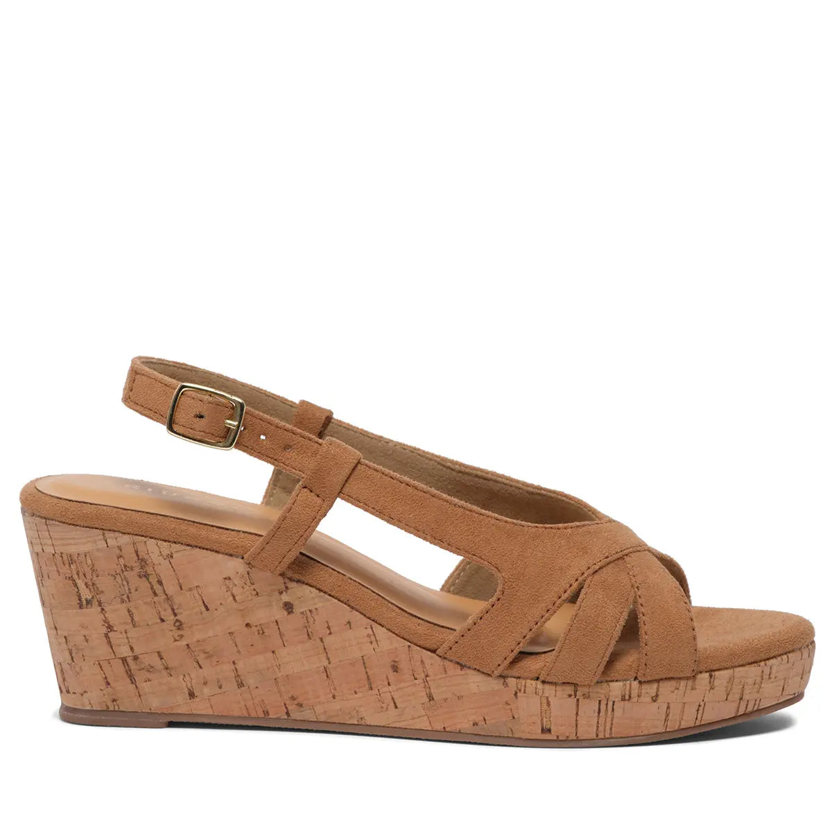 Arlette Cork Wedges Star Footwear