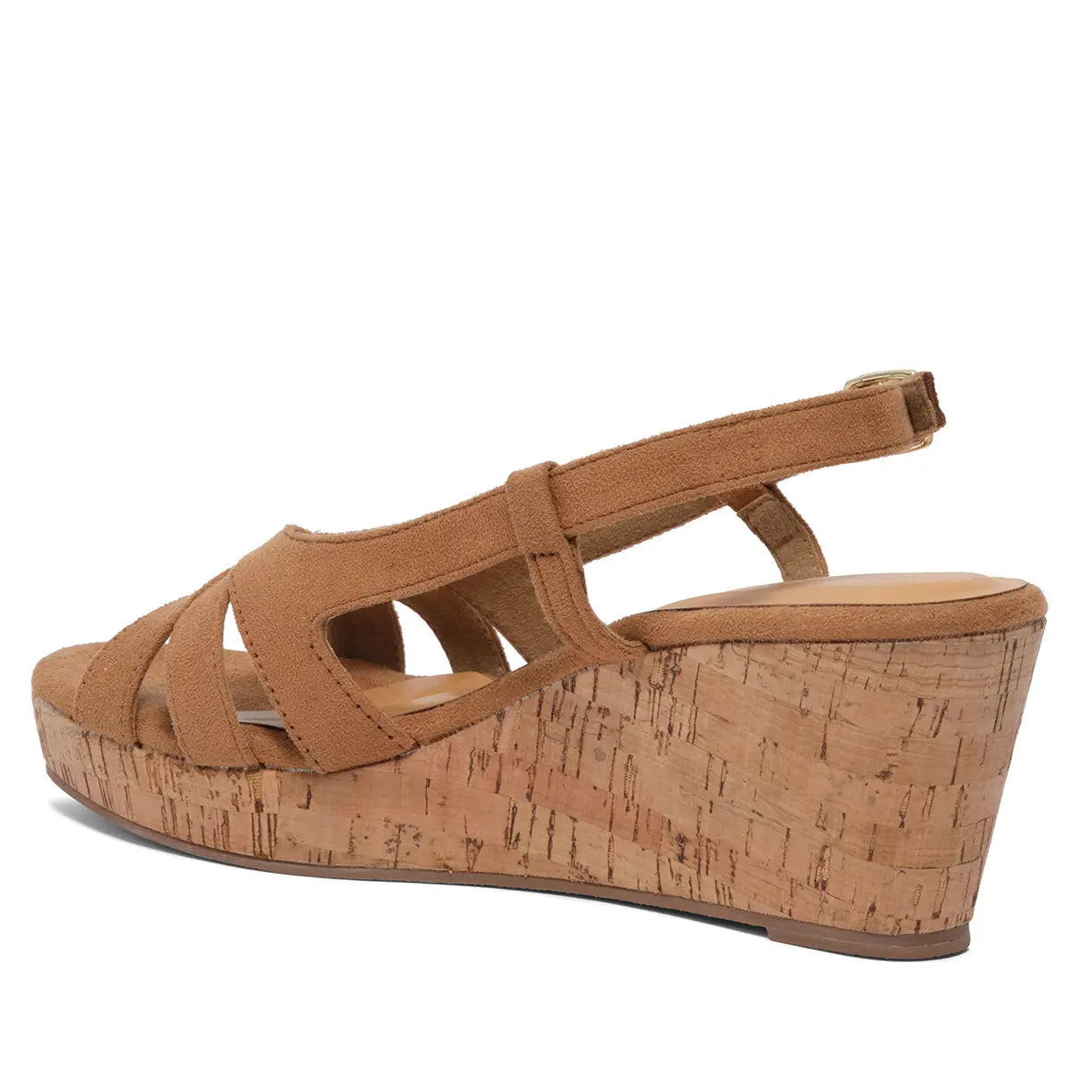 Arlette Cork Wedges Star Footwear
