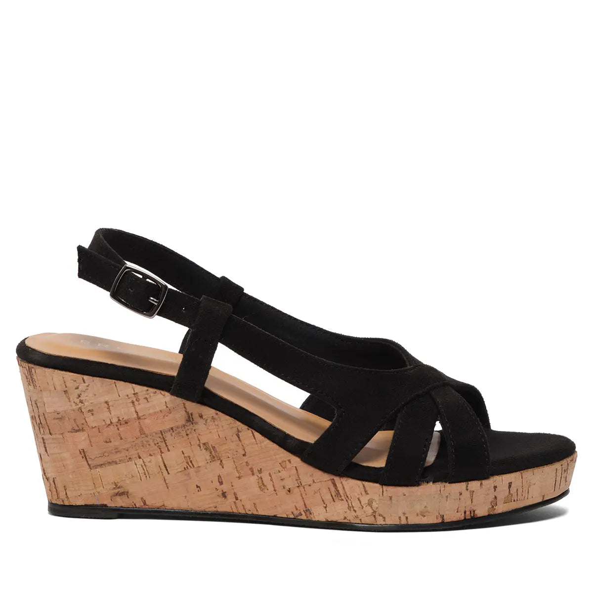 Arlette Cork Wedges Star Footwear