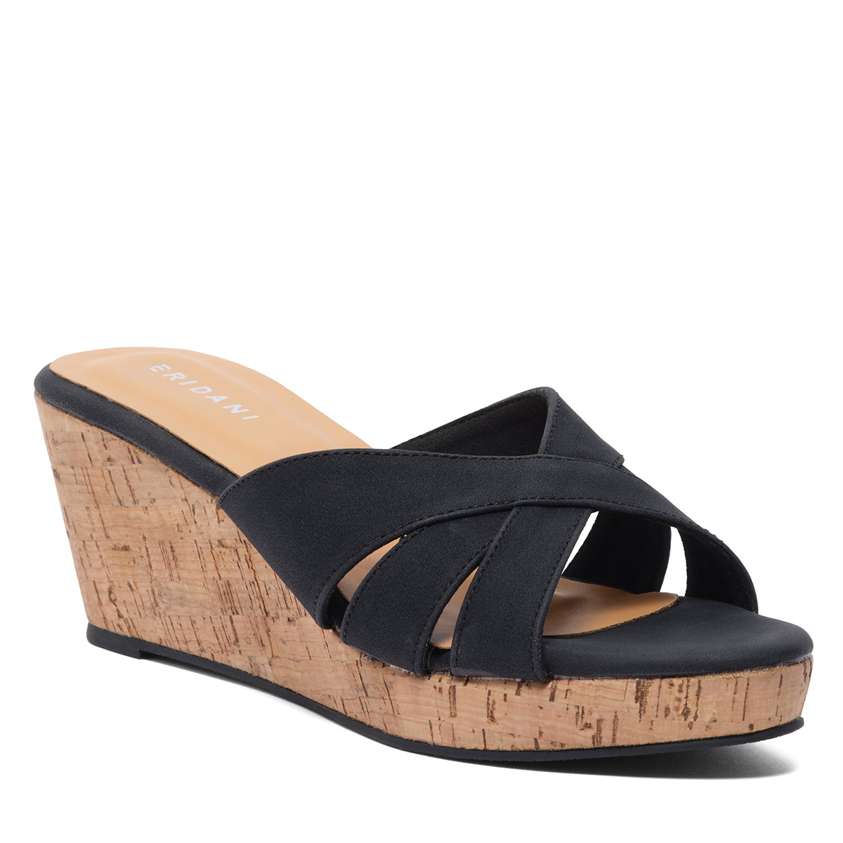 Armelle Cross-Strap Wedges
