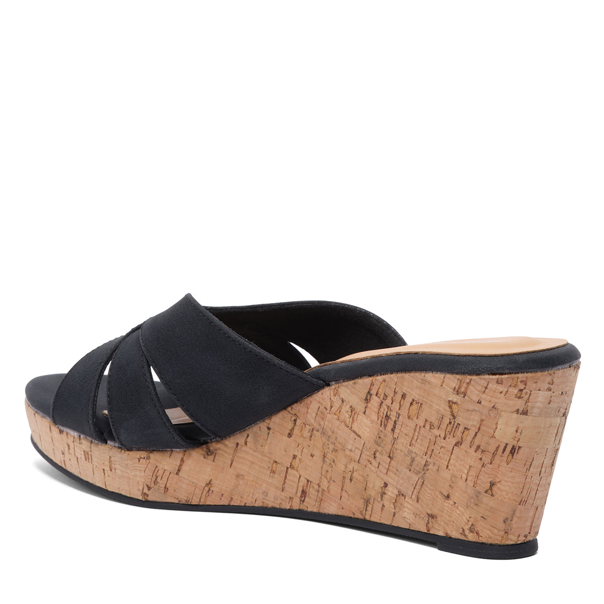 Armelle Cross-Strap Wedges