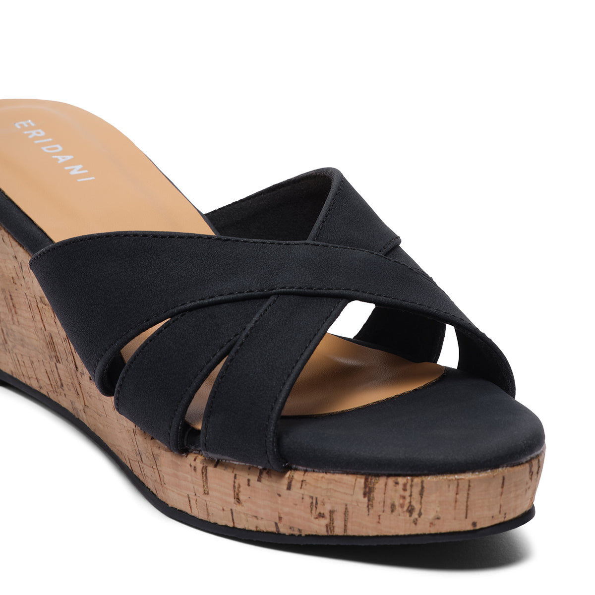 Armelle Cross-Strap Wedges