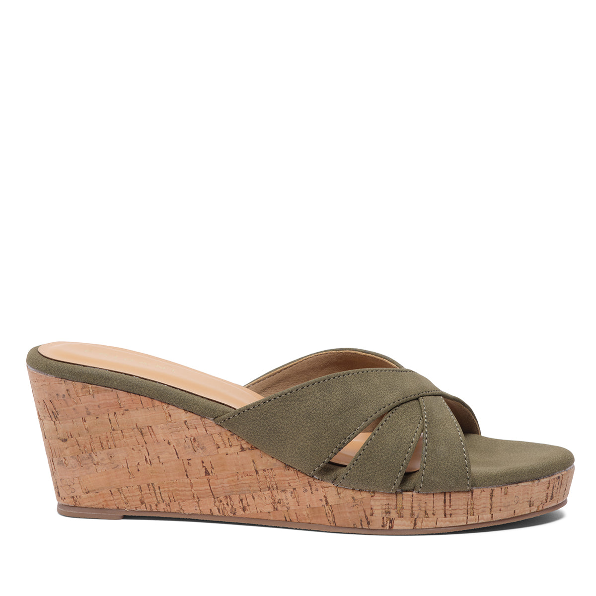 Armelle Cross-Strap Wedges