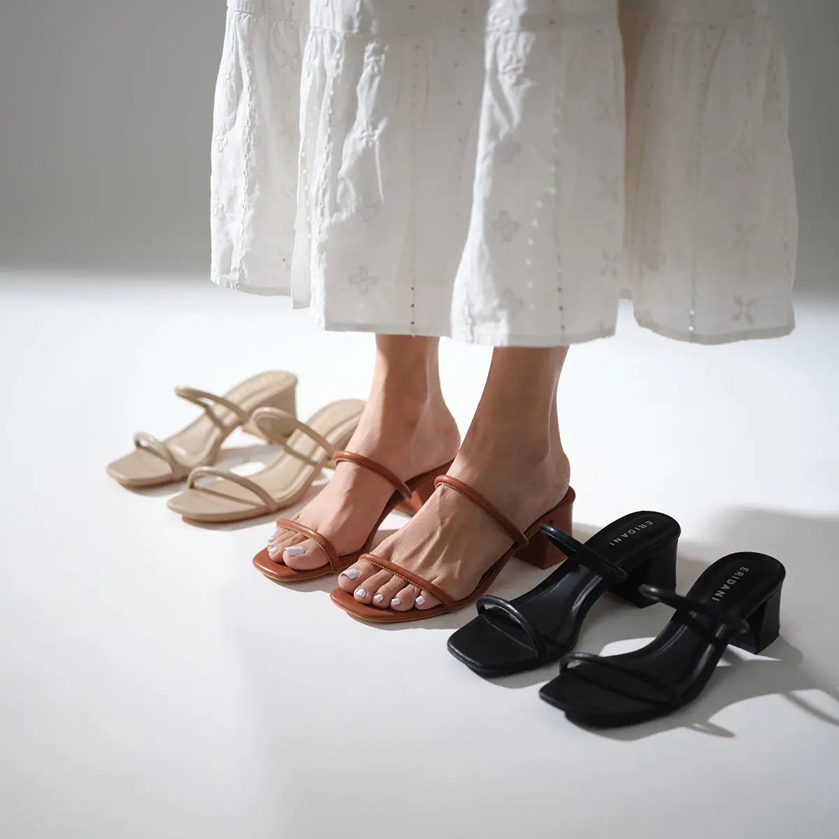 Aster Block Heels KM Footwear