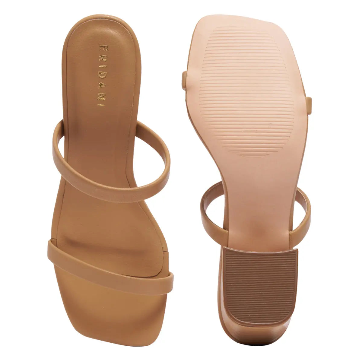 Aster Wide Block Heels KM Footwear