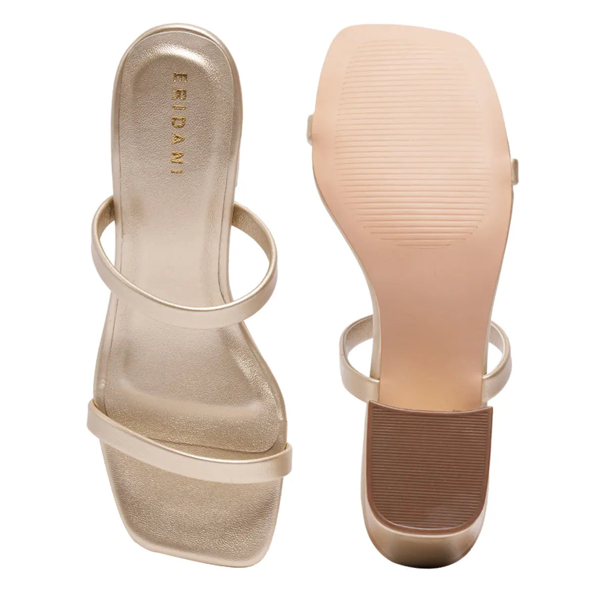 Aster Wide Block Heels KM Footwear