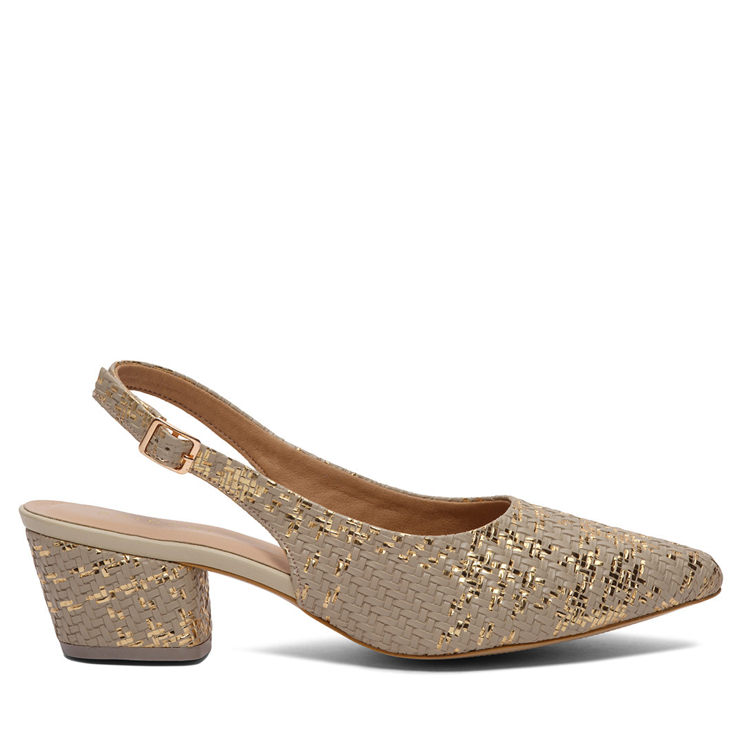 Astris Textured Pumps