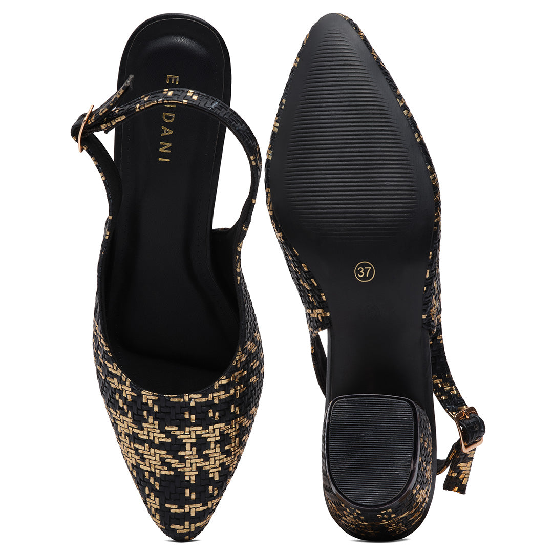 Astris Textured Pumps