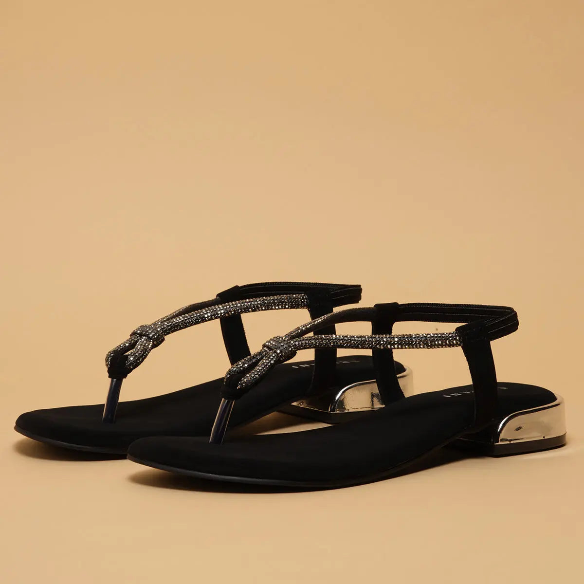 Athira Embellished Straps Regina Footwear