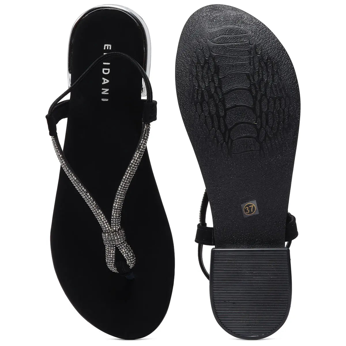 Athira Embellished Straps Regina Footwear