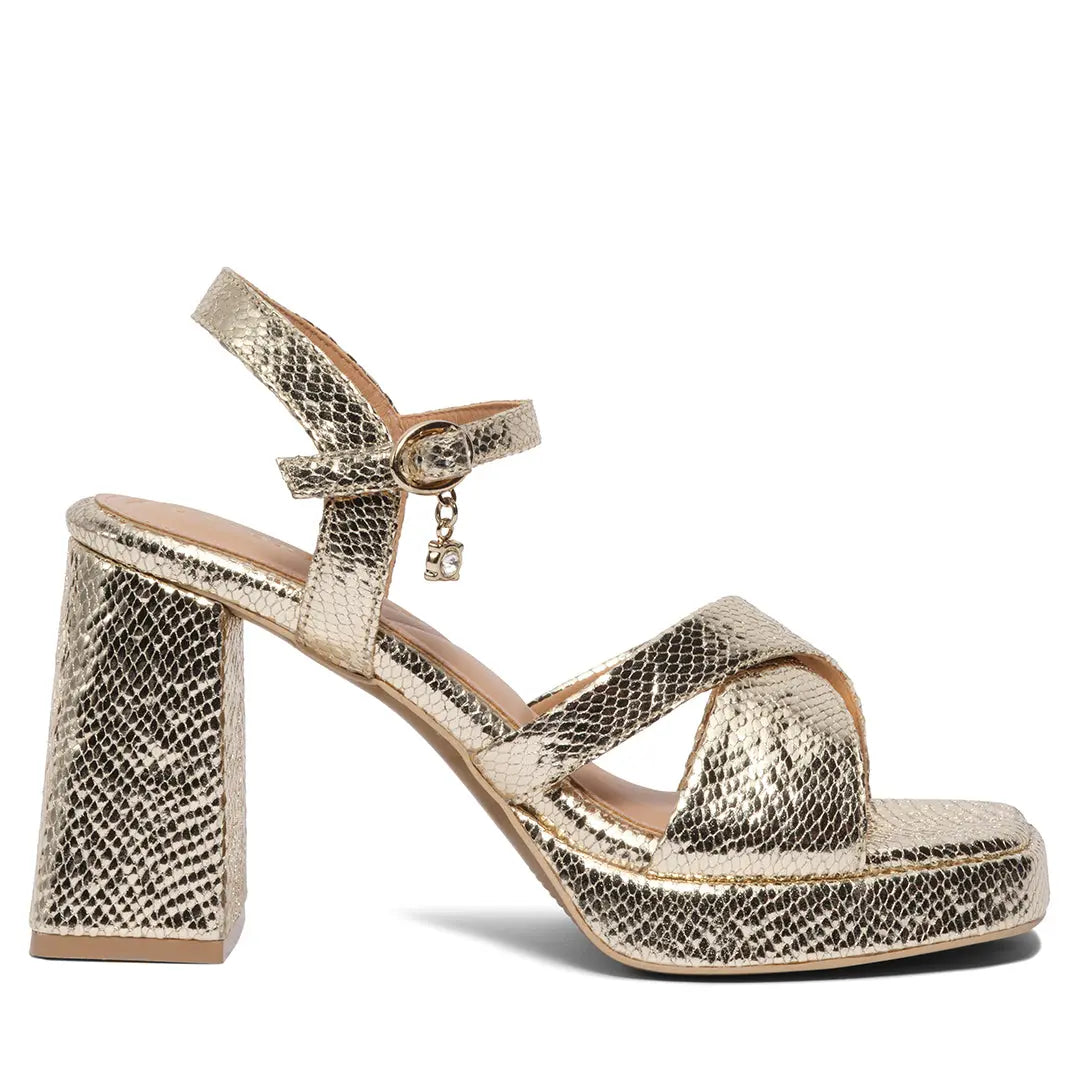 Audra Block Heels High Choice