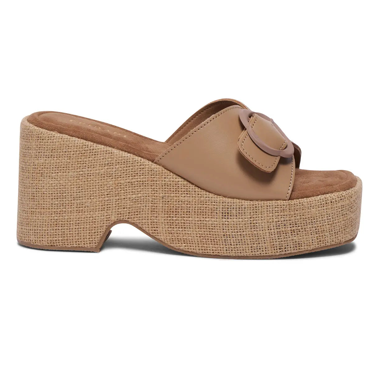 August Buckle Wedges SilverStar Footwear