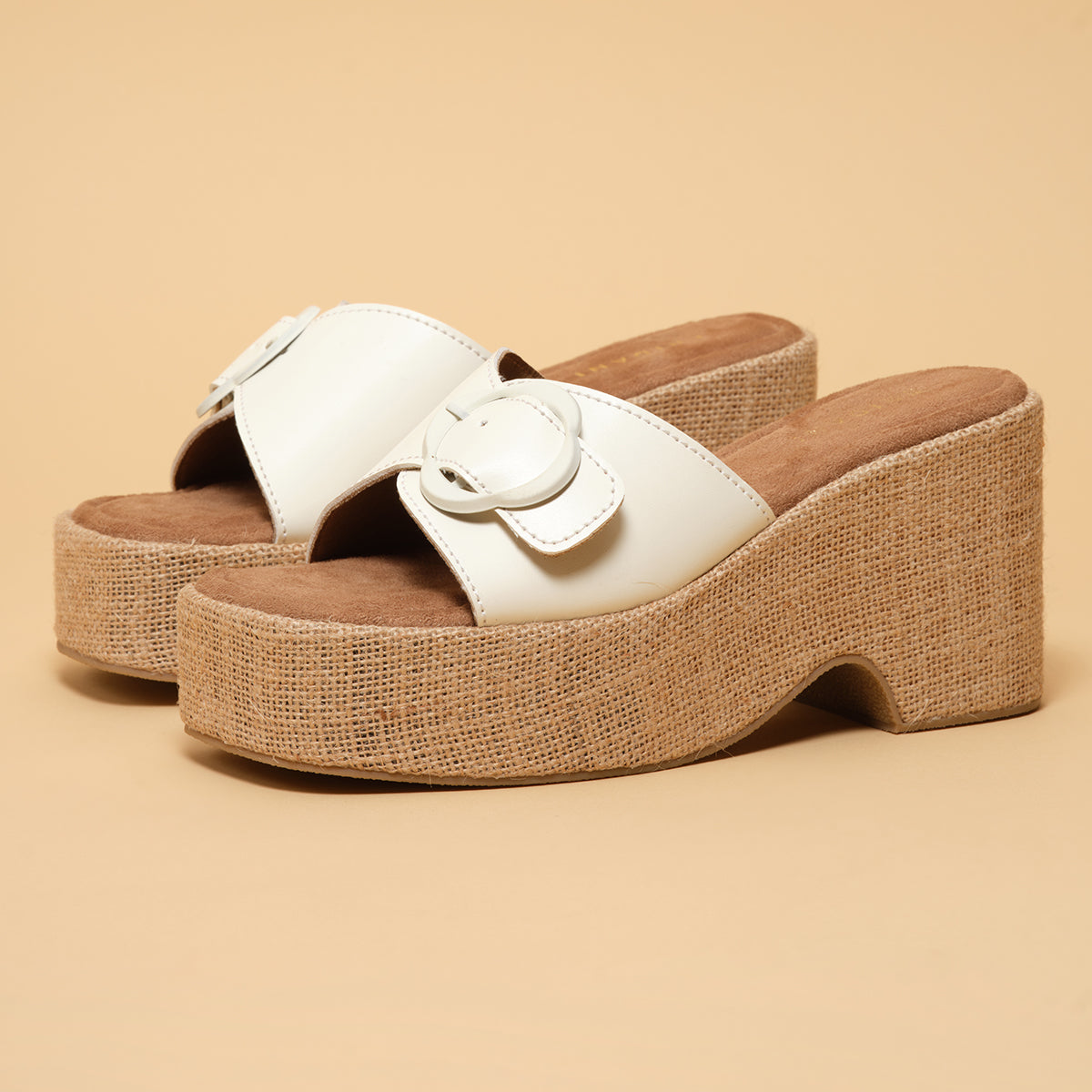 August Buckle Wedges