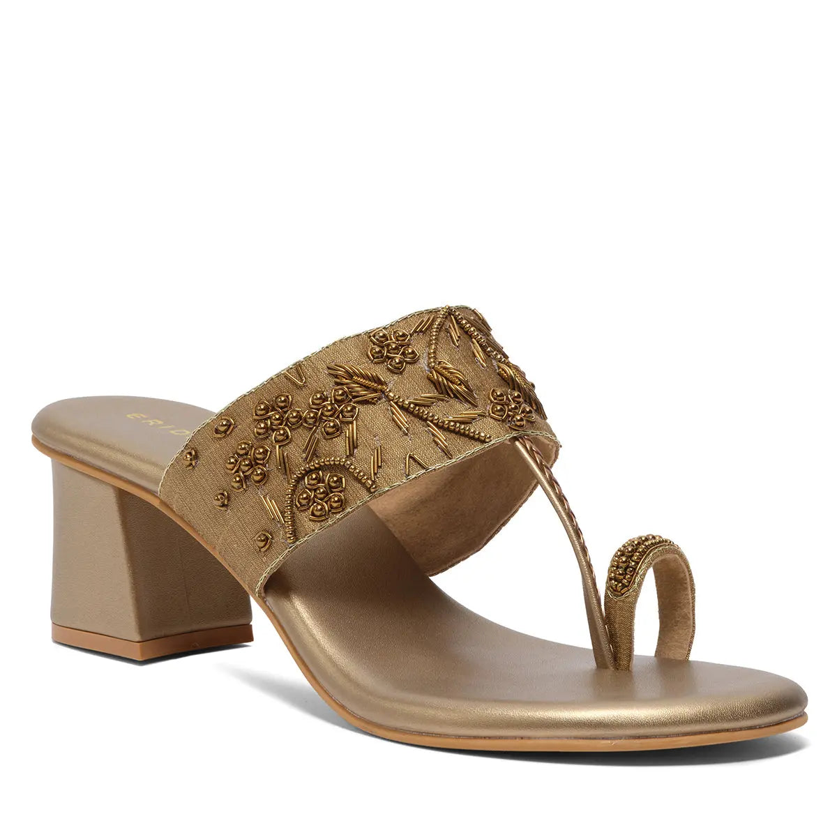 Avika Embroidered Kolhapuri Mahek Footwear