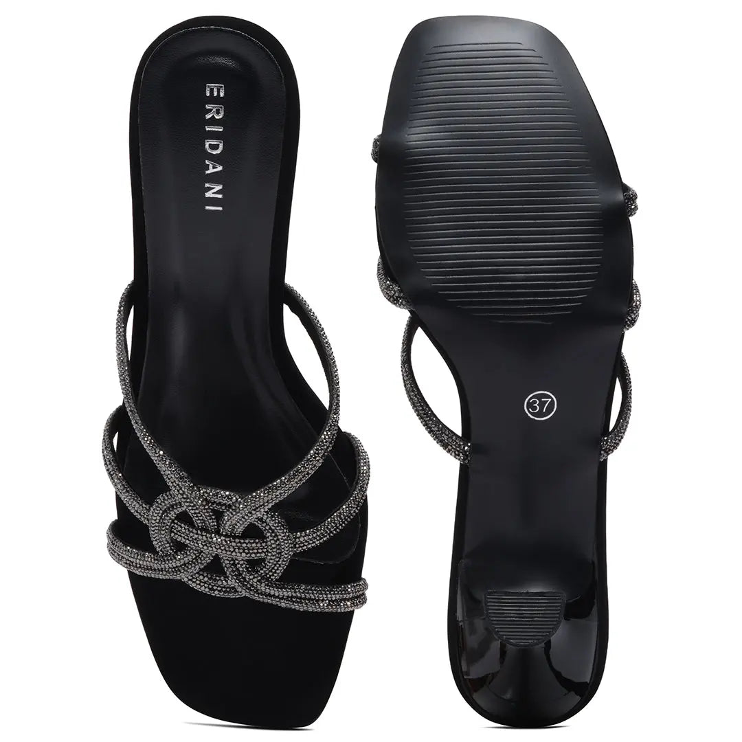 Avira Embellished Heels KM Footwear