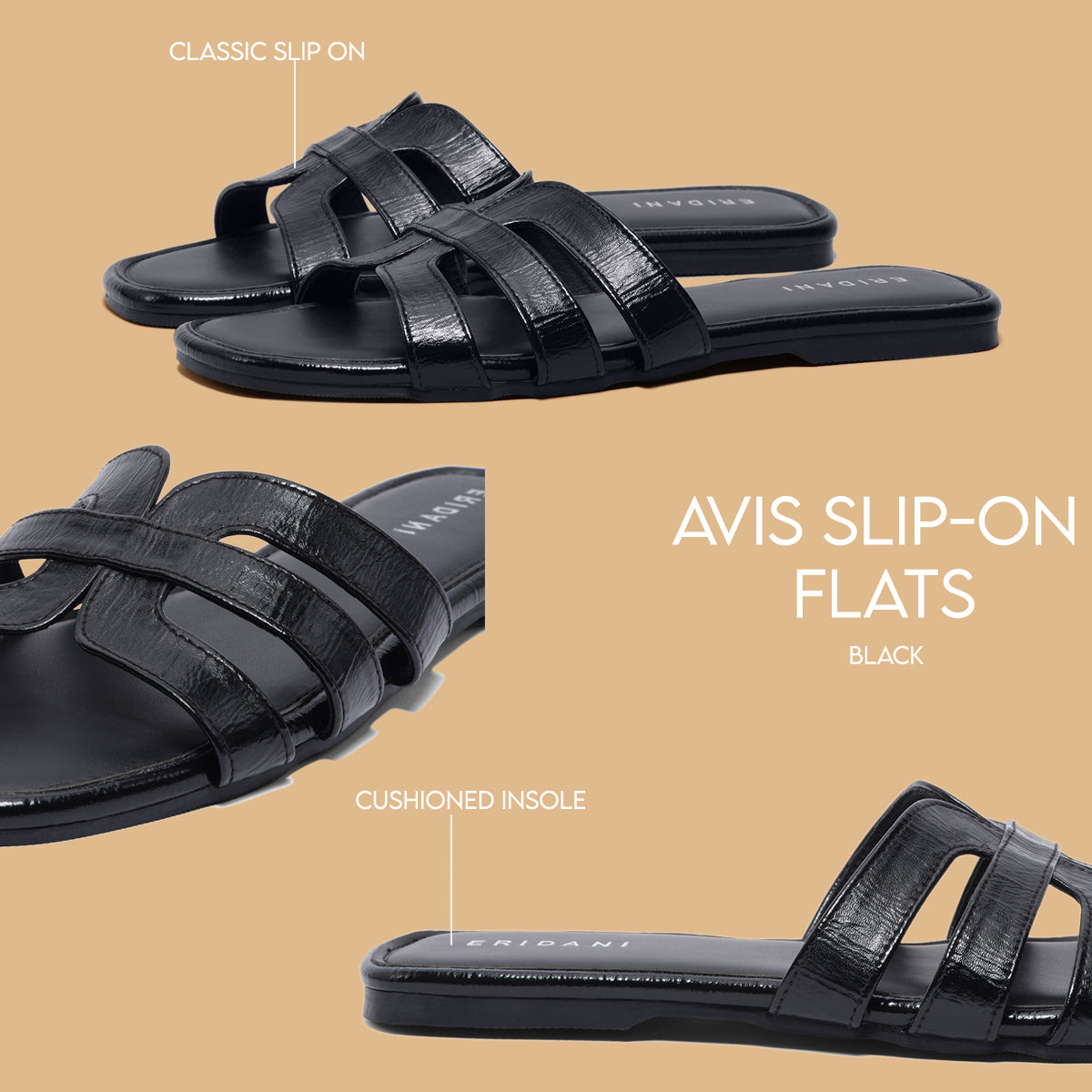Avis Slip-on Flats Ahmad Arts Eridani