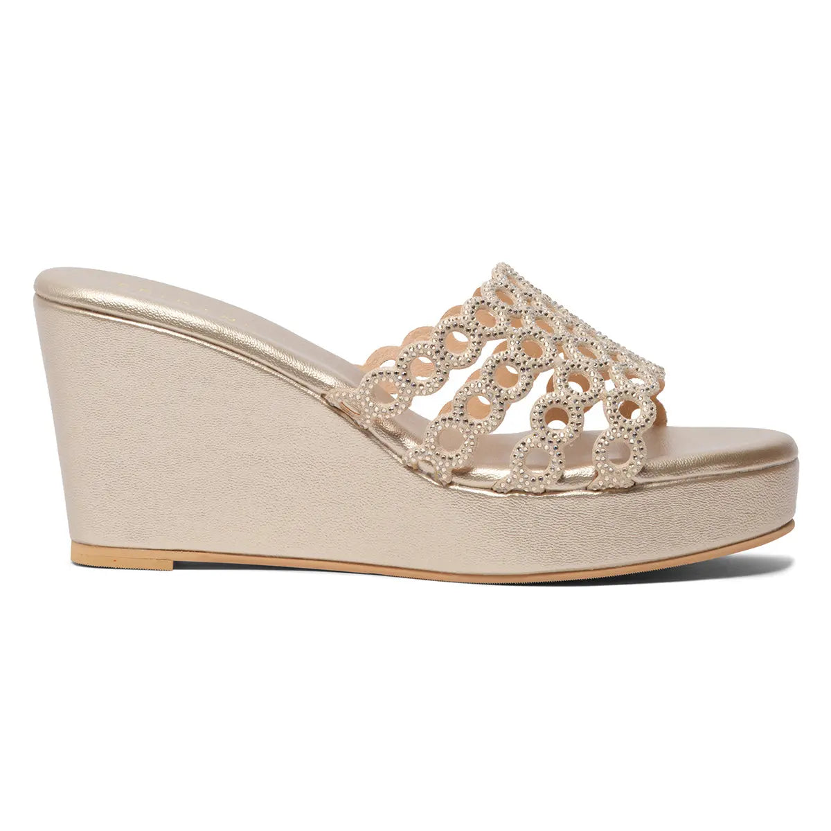 Ayana Embellished Wedges Saifi Traders