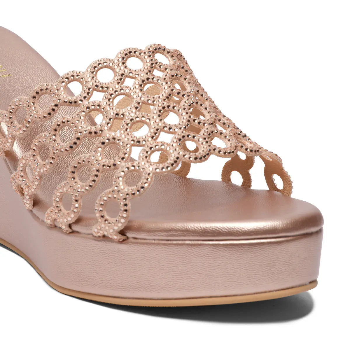 Ayana Embellished Wedges Saifi Traders