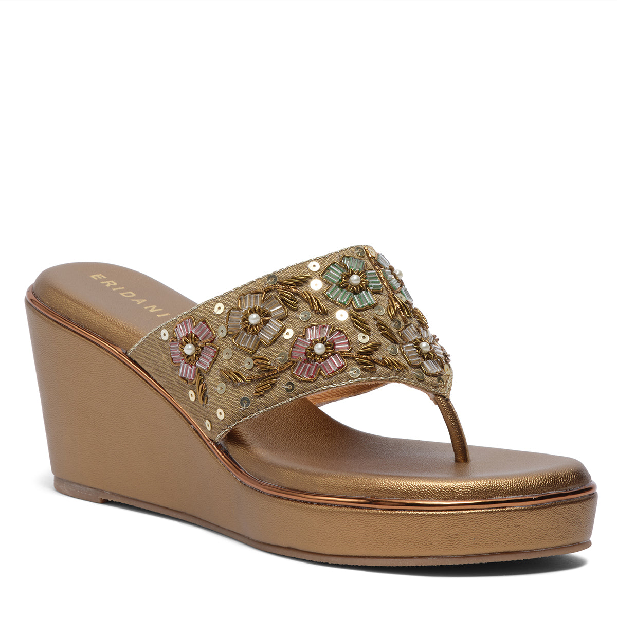 Ayat Embroidered Wedges