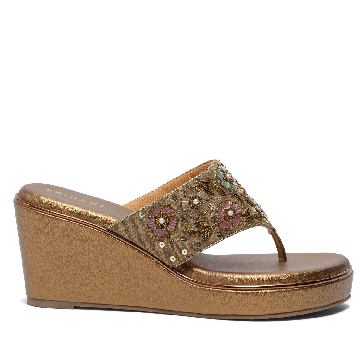 Ayat Embroidered Wedges