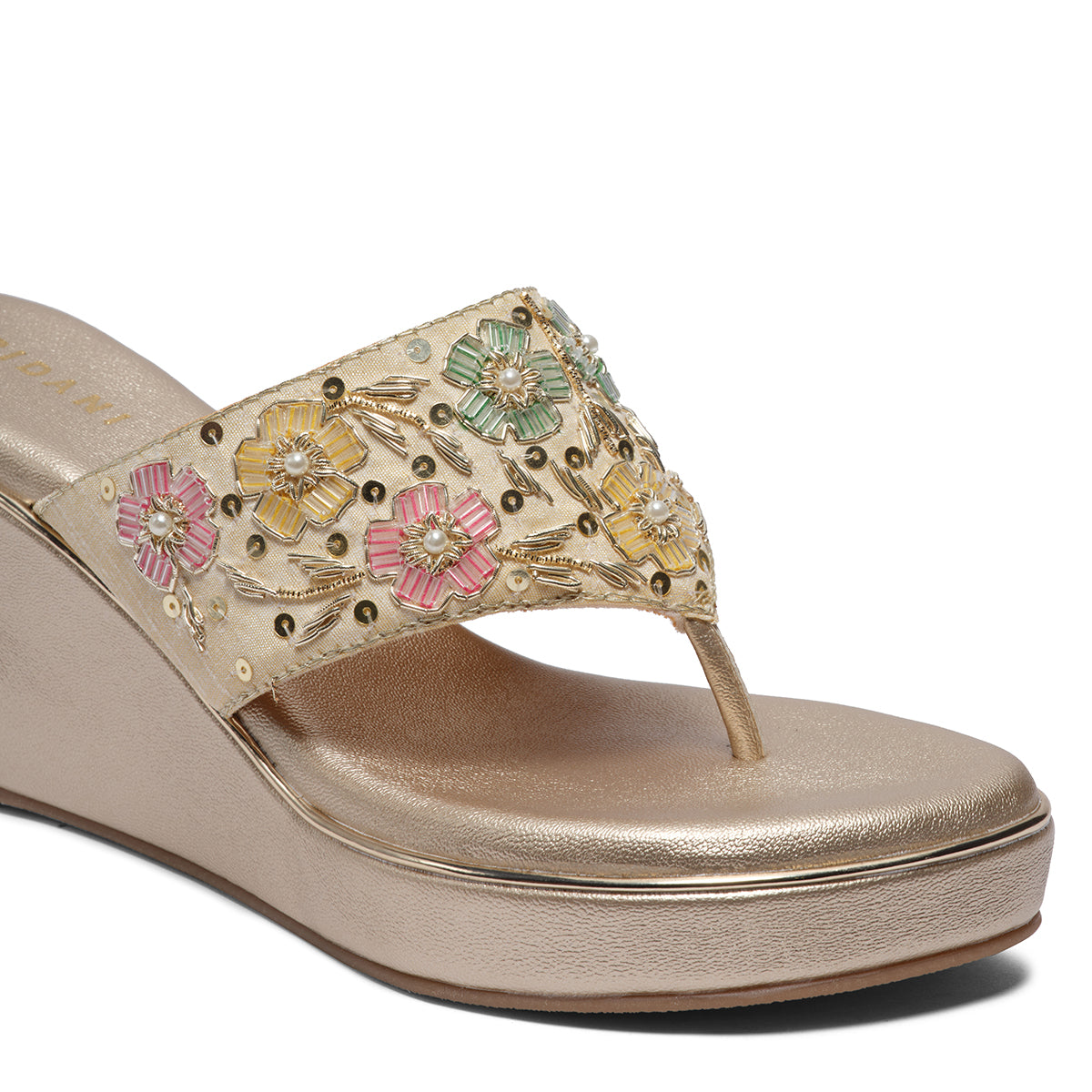 Ayat Embroidered Wedges