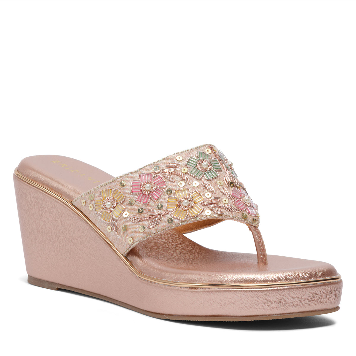 Ayat Embroidered Wedges