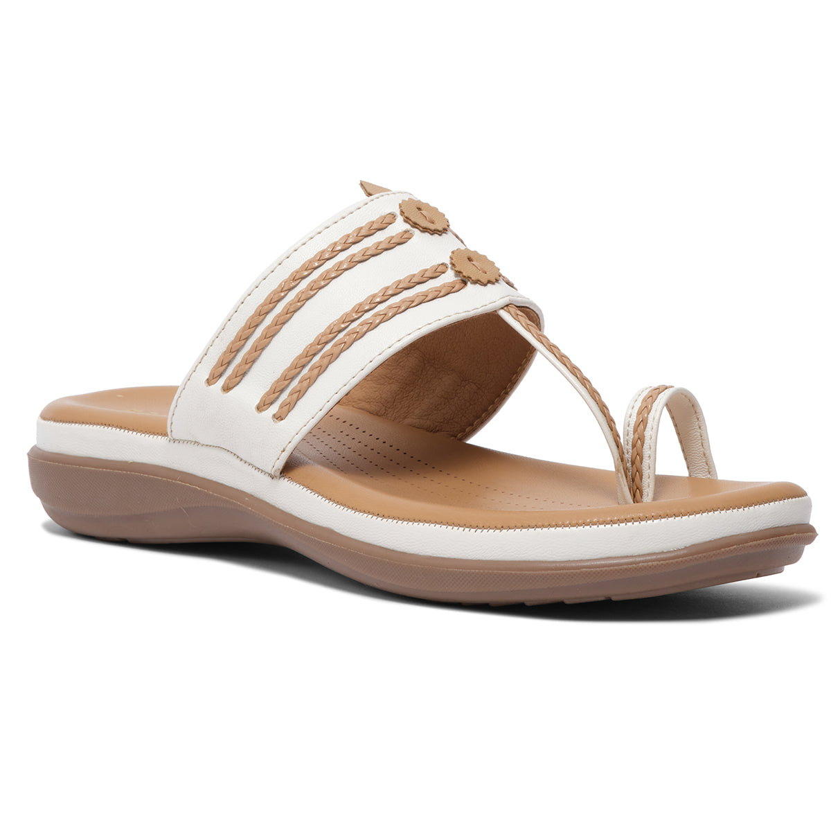Baani Kolhapuri Flats GUDDU SHOES Eridani