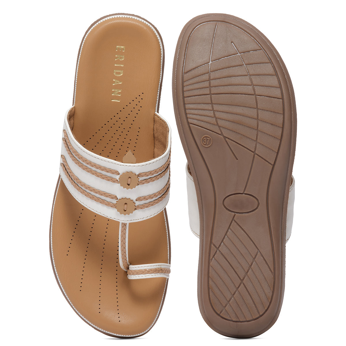 Baani Kolhapuri Flats GUDDU SHOES Eridani