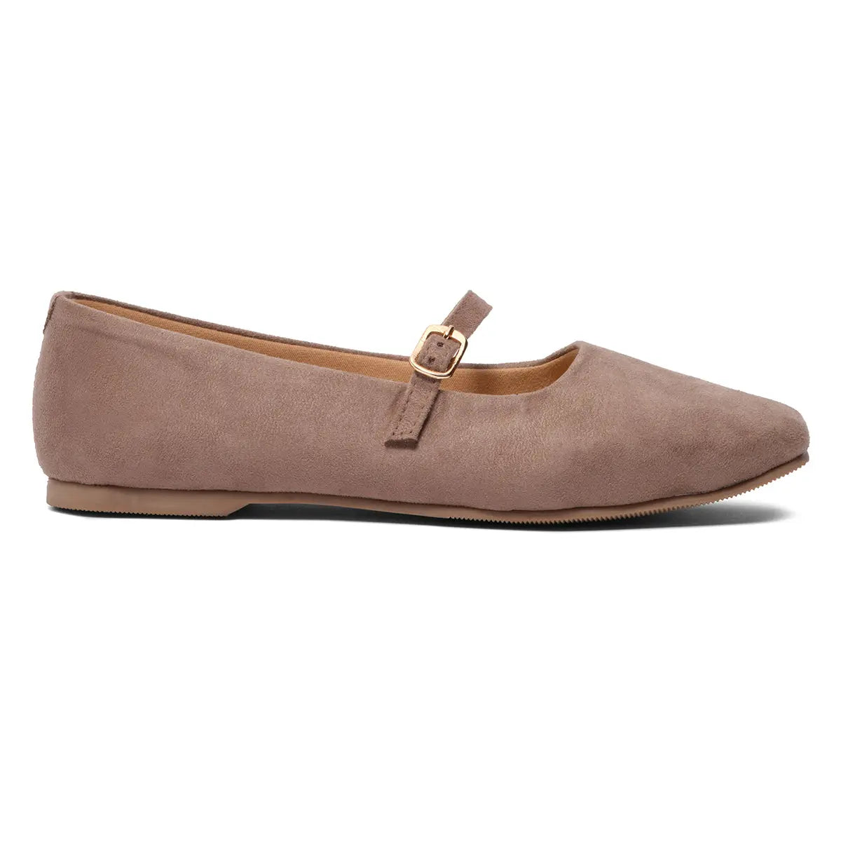 Betty Buckle Ballerinas Status Shoes