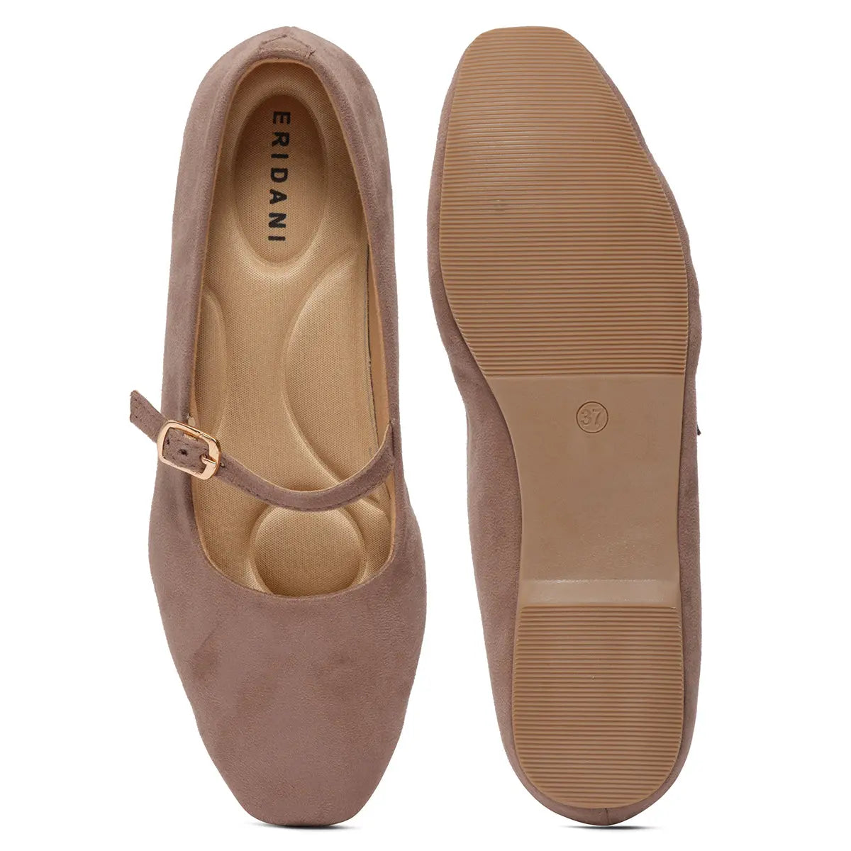 Betty Buckle Ballerinas Status Shoes