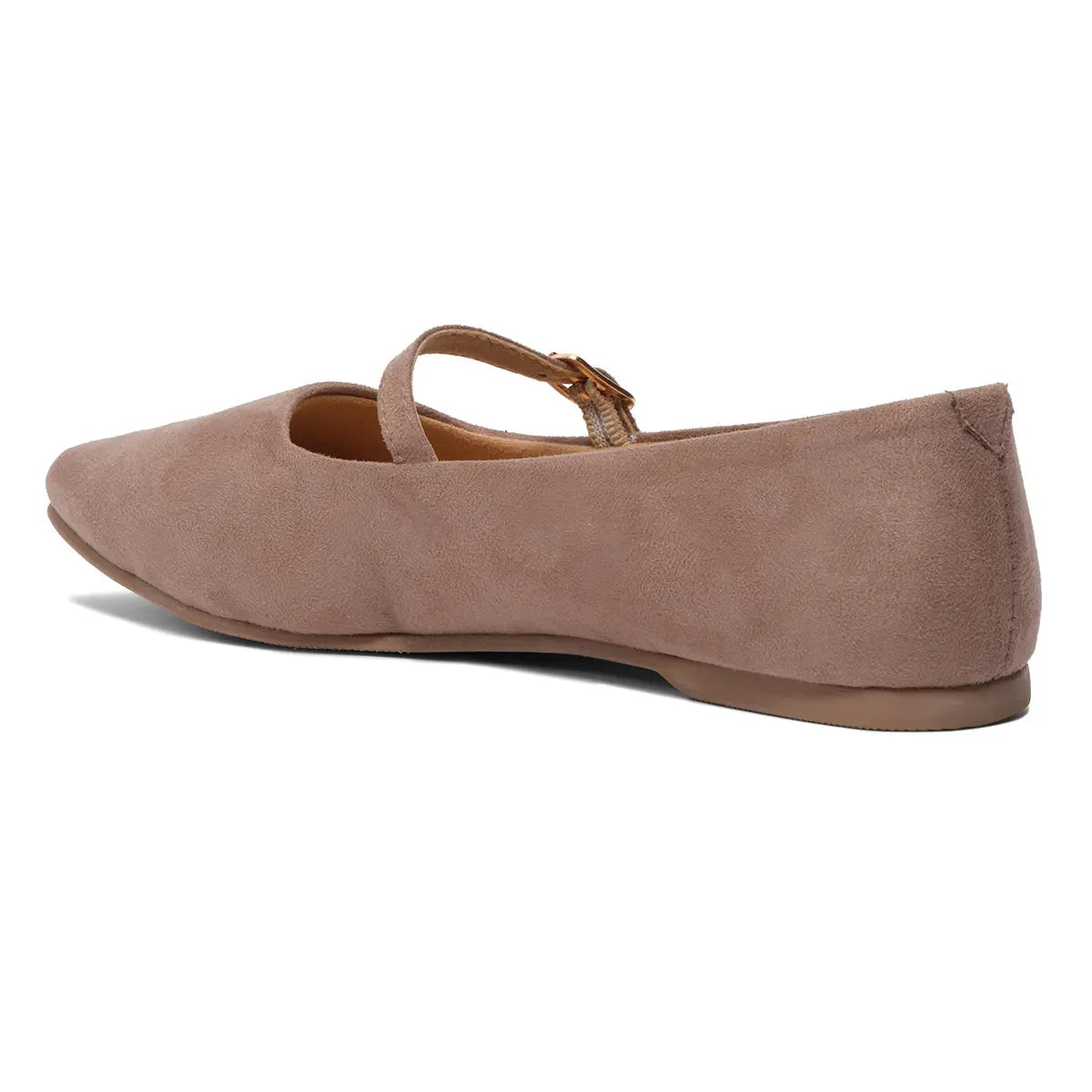 Betty Buckle Ballerinas Status Shoes