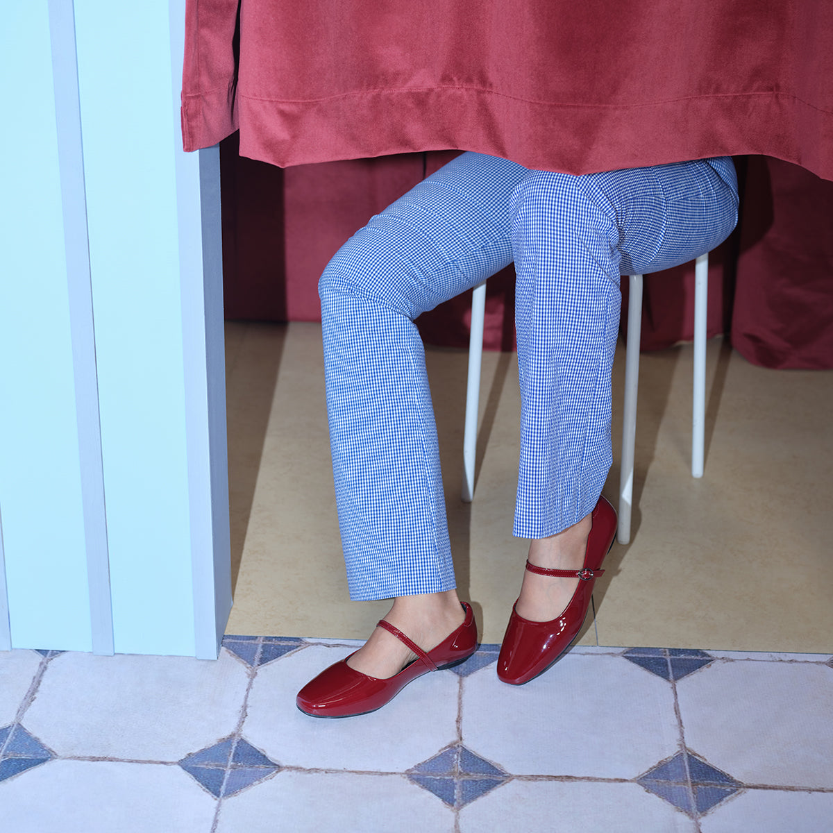 Cady Patent Ballerinas