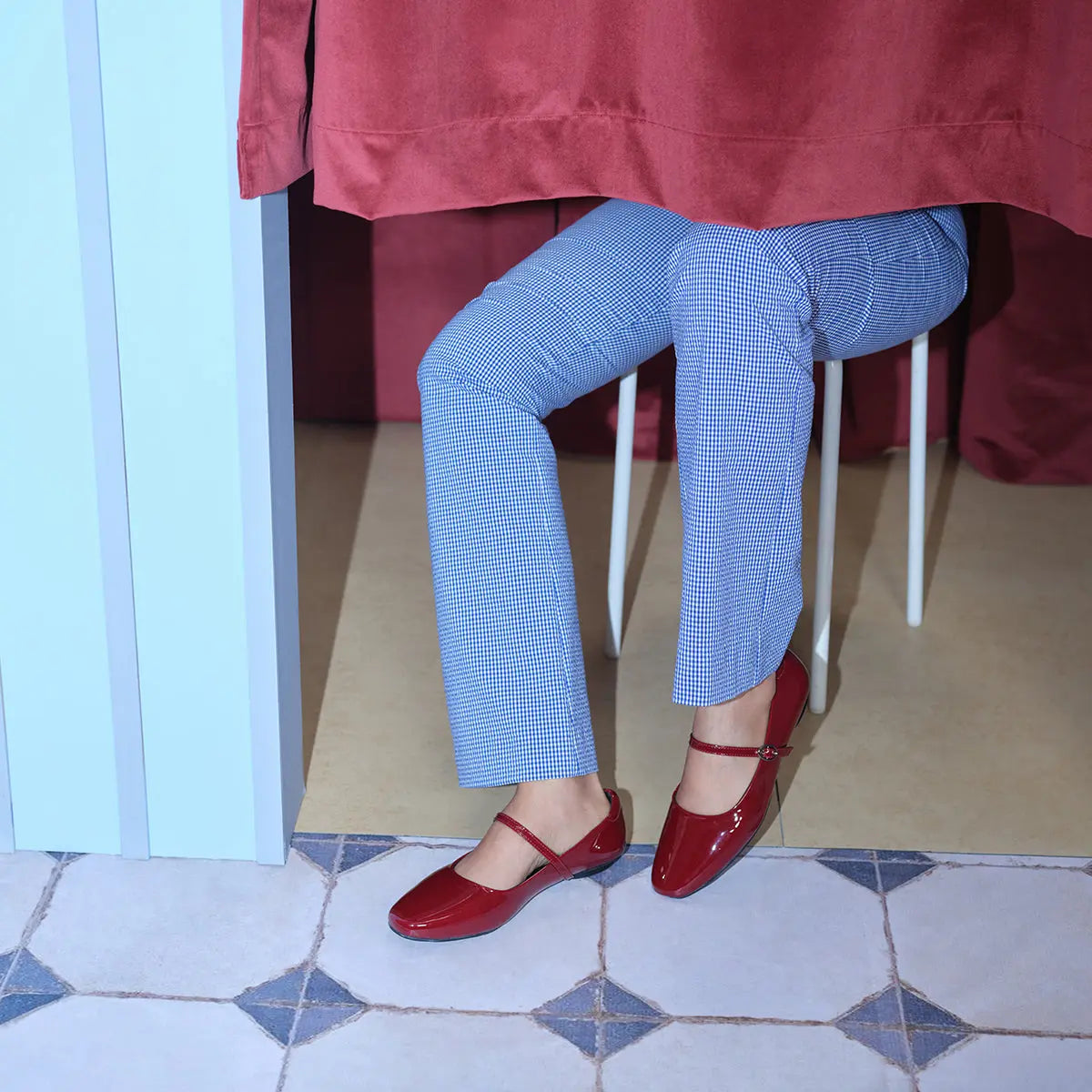 Cady Patent Ballerinas Topsi Footwear