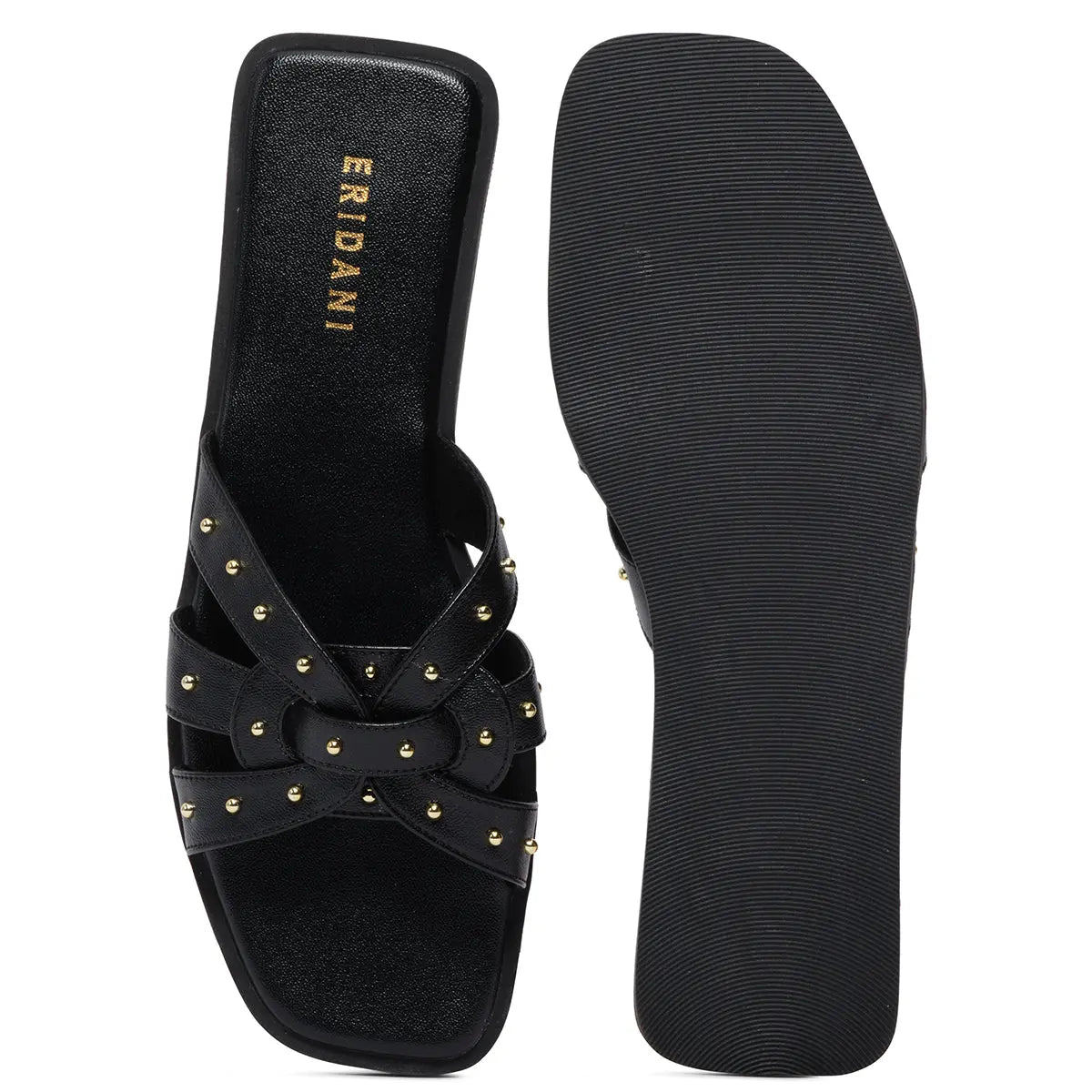 Caily Studded Flats S R Footwear