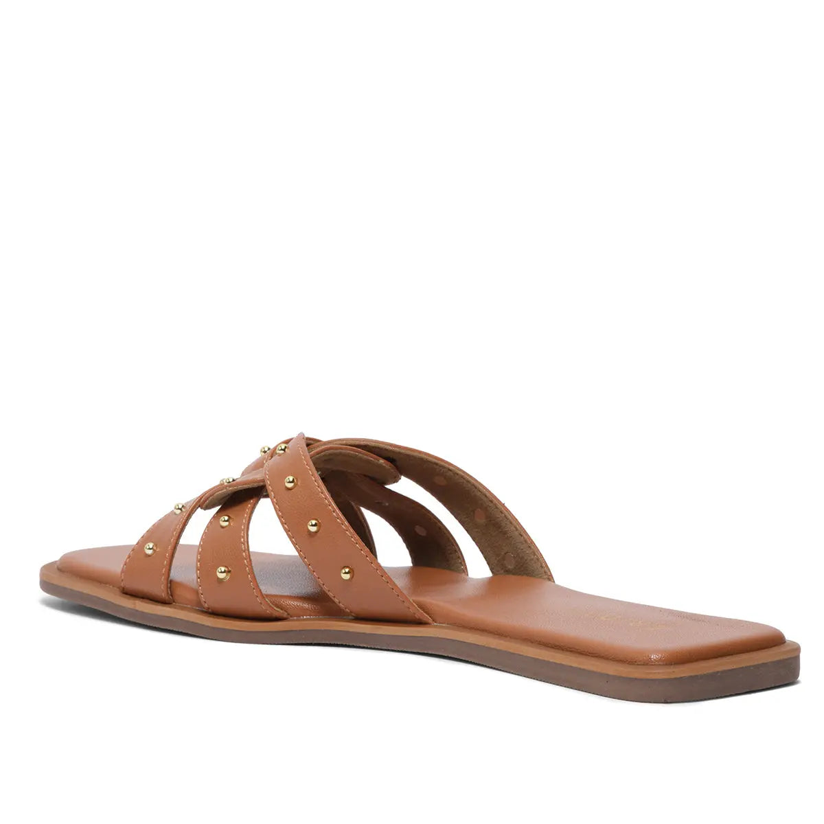 Caily Studded Flats S R Footwear
