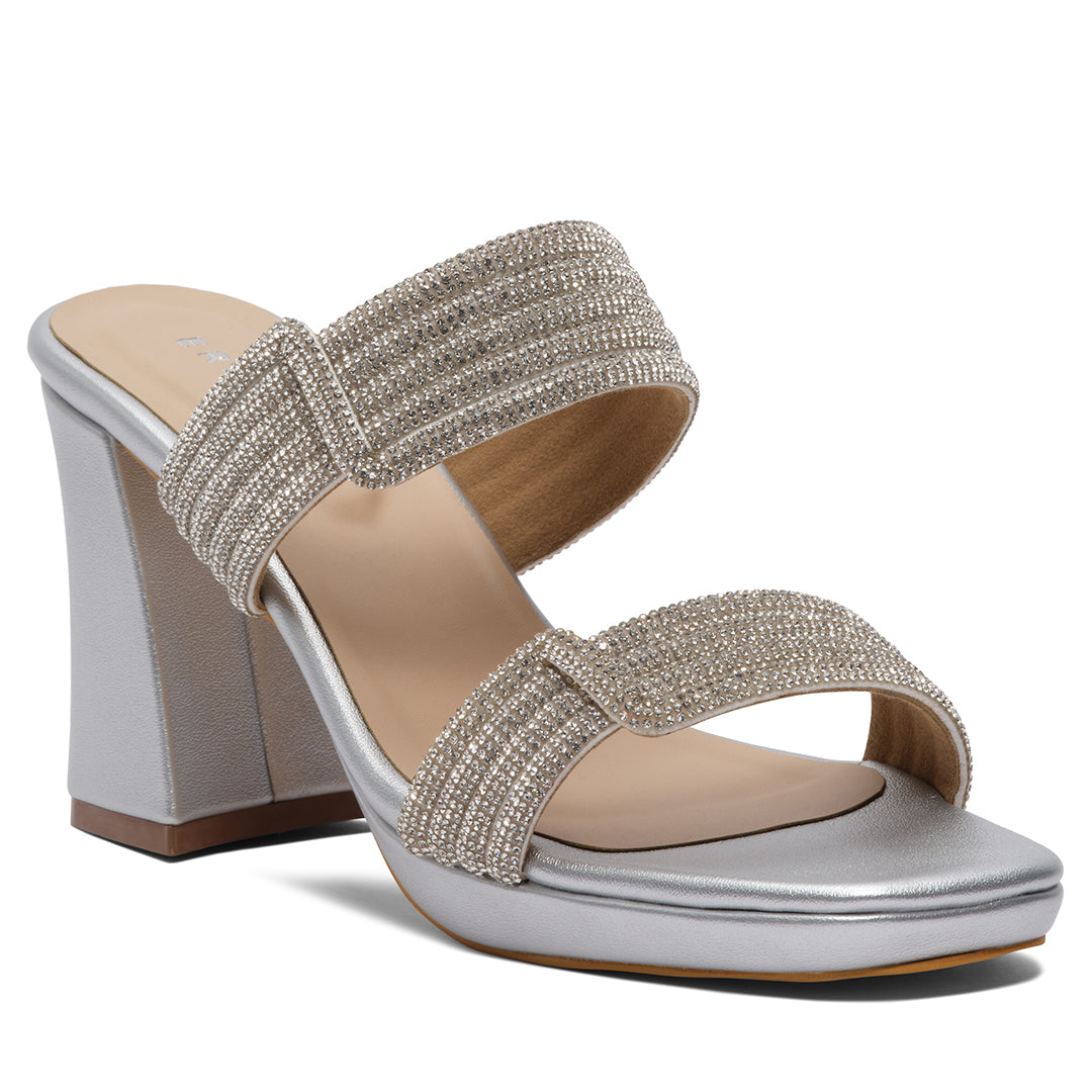 Catherin Embellished Heels National Shoes Eridani