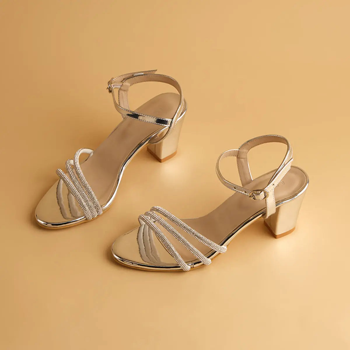 Celest Embellished Heels National Shoes