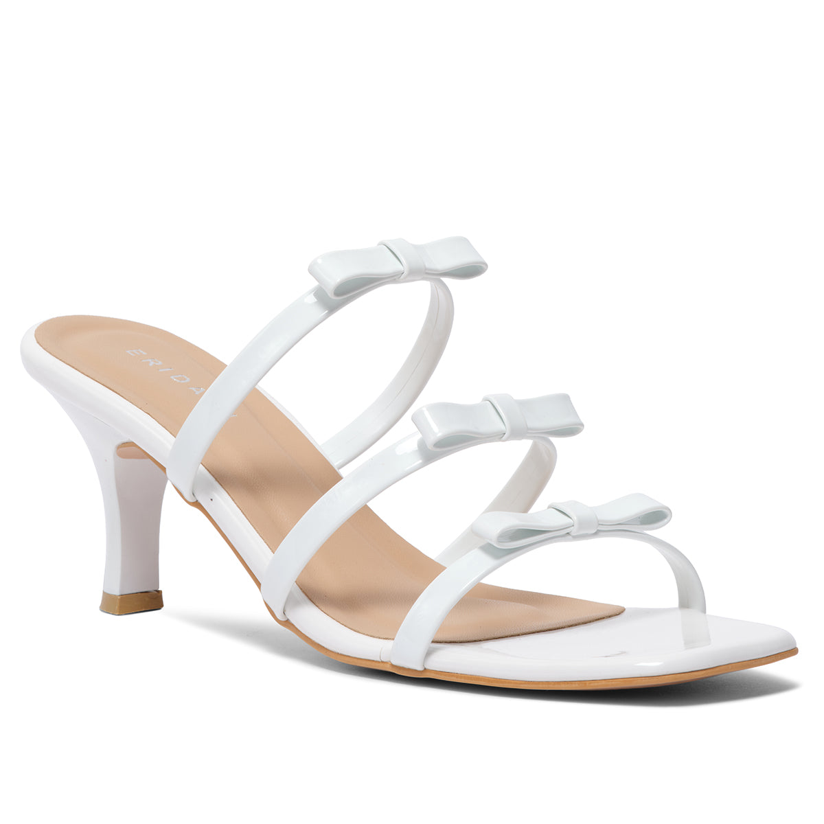 Charlote Bow Strappy Heels