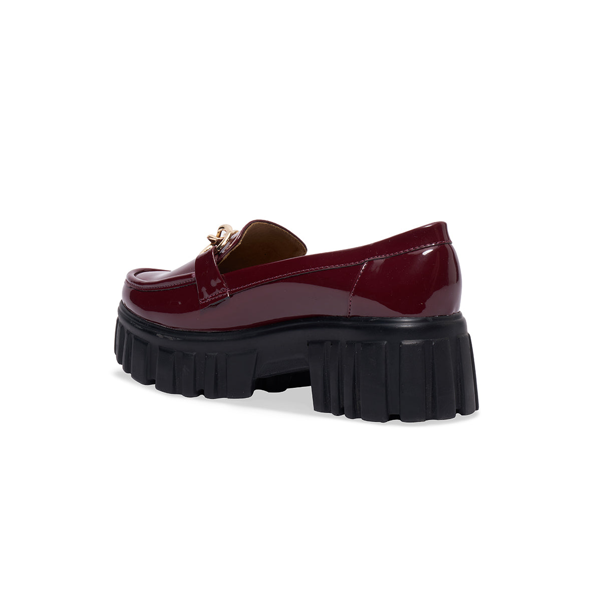Cherry Embellished Chunky Loafers