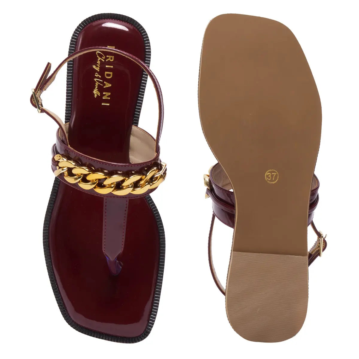 Cherry Embellished Sandals Ahmad Arts
