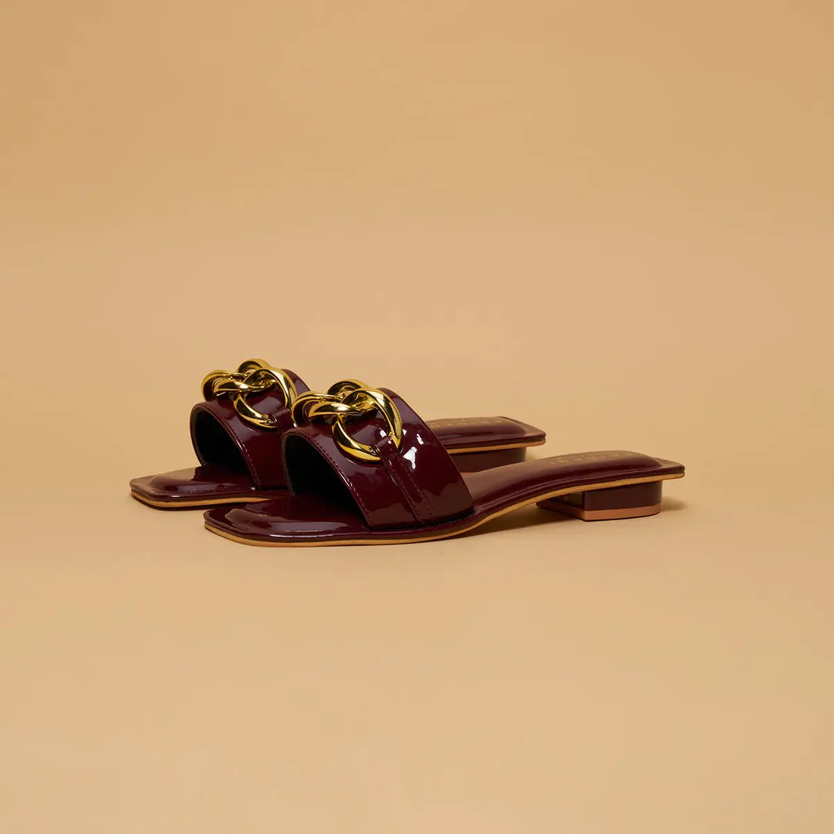Cherry Embellished Slides Azim Ahmed