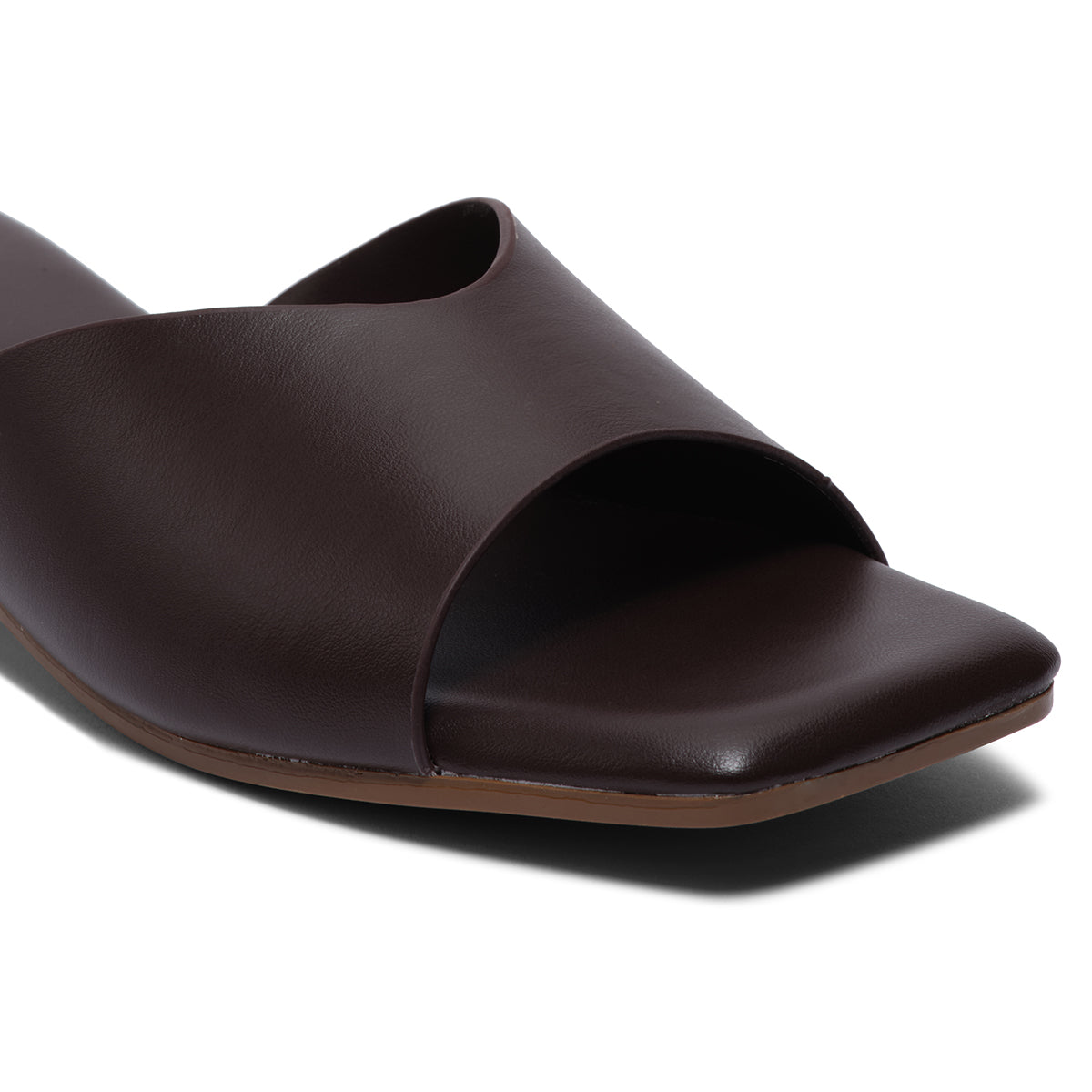 Cocoa Slip-On Heels