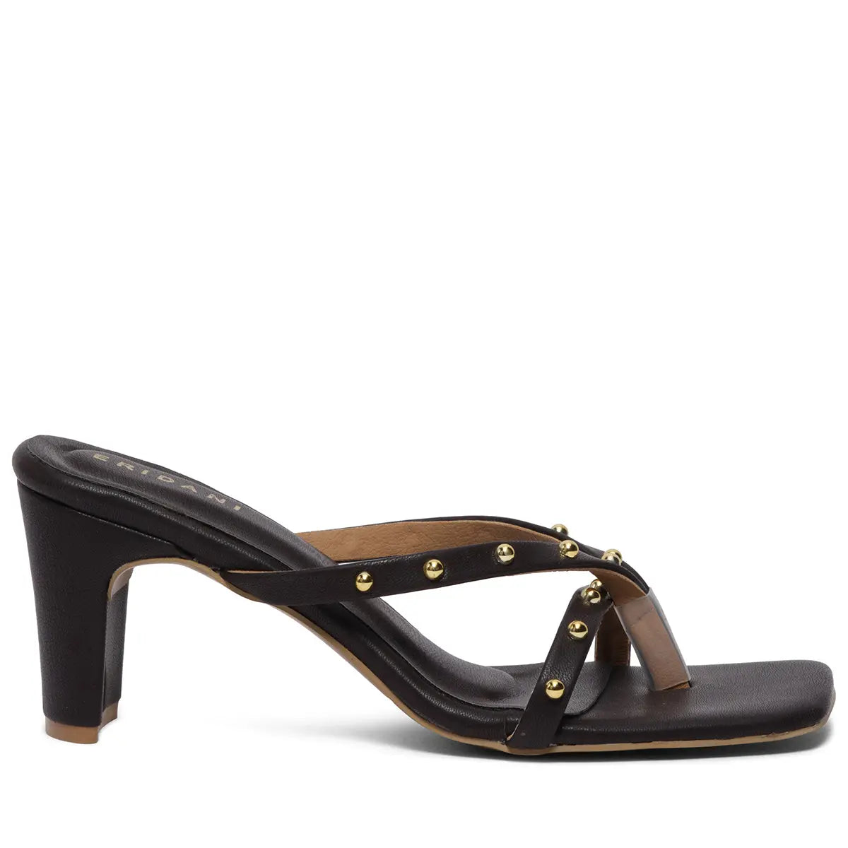 Cordelia Strappy Studded Heels Ahmad Arts
