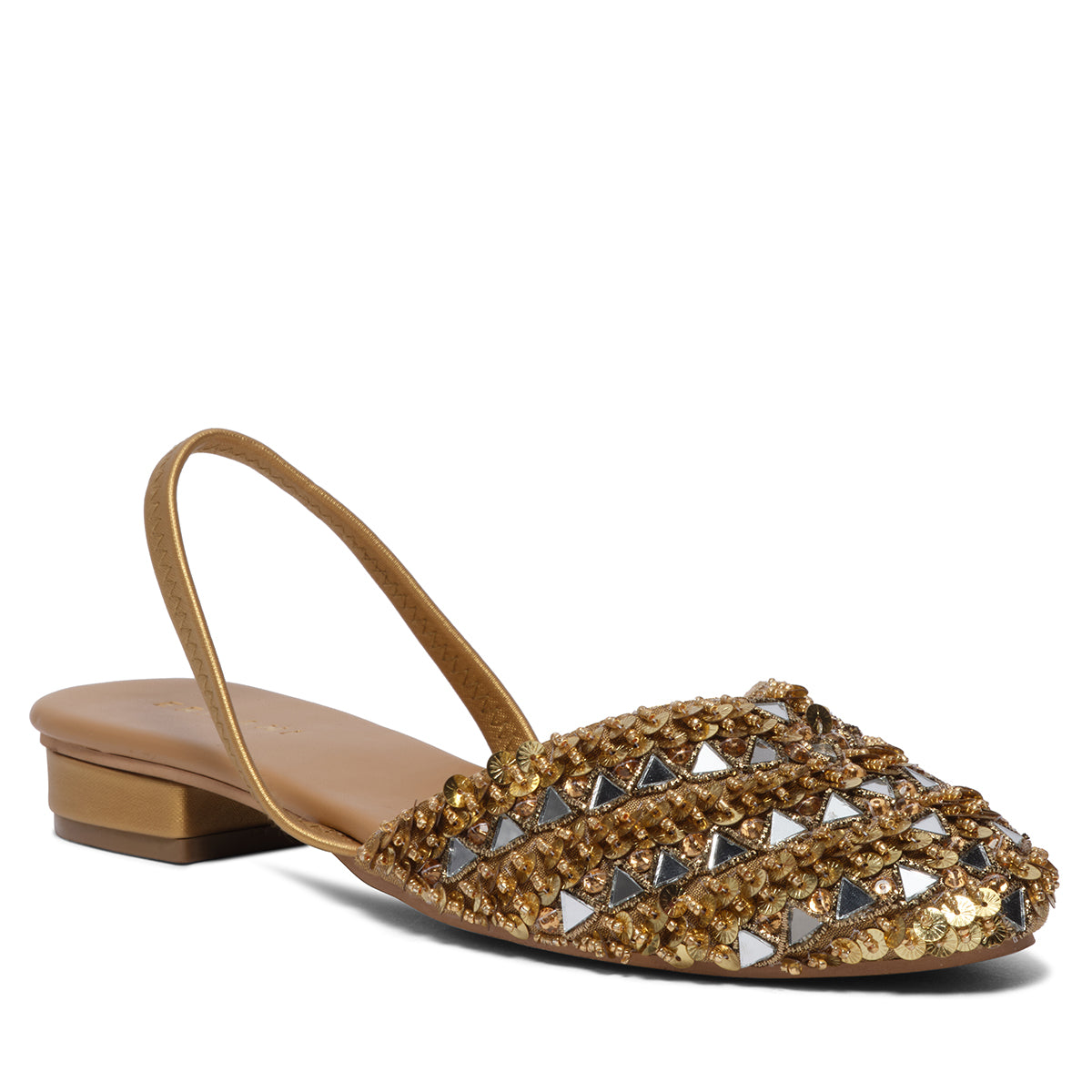 Davina Embroidered Mules