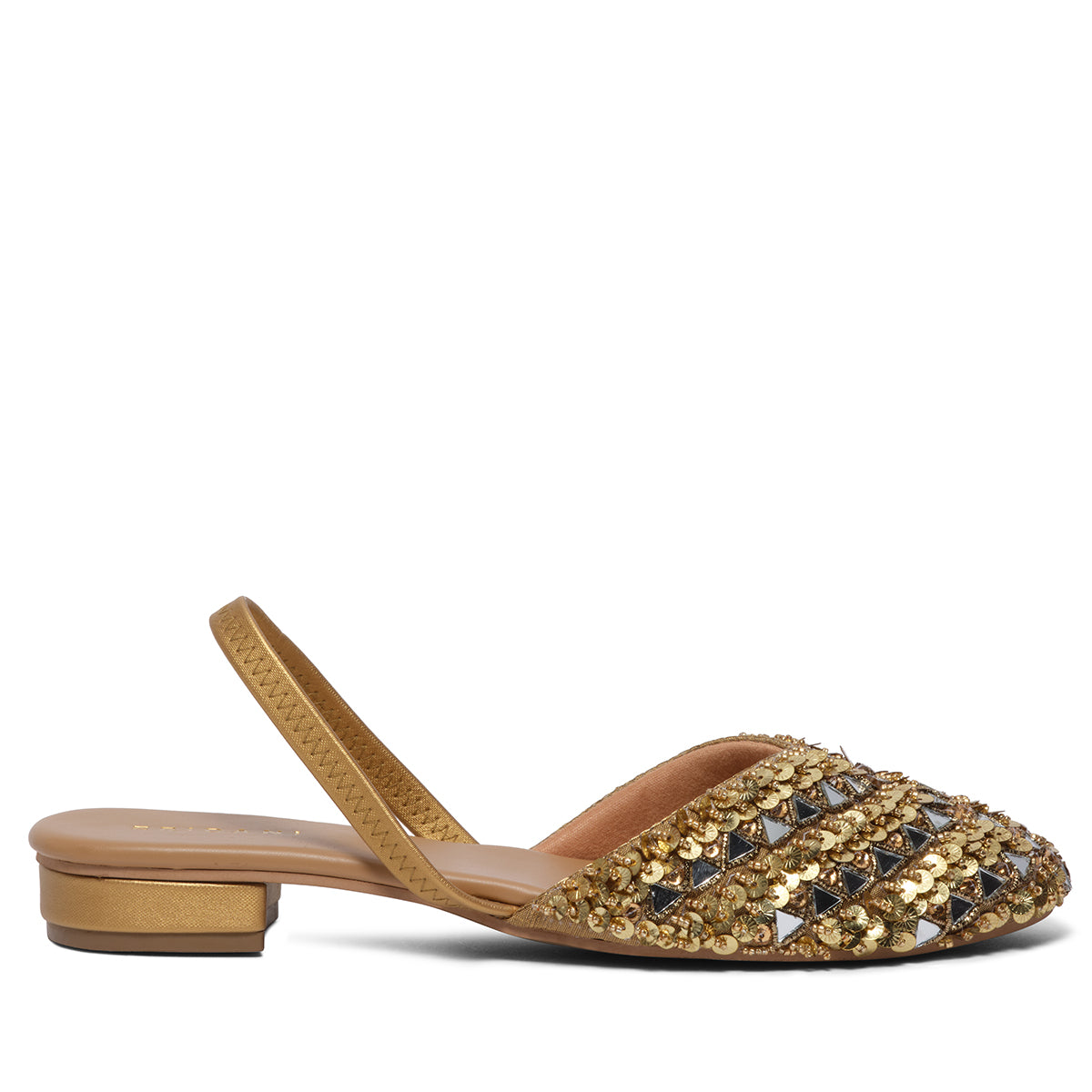 Davina Embroidered Mules