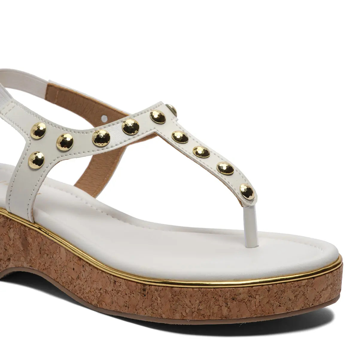 Delica T-Strap Wedges SilverStar Footwear
