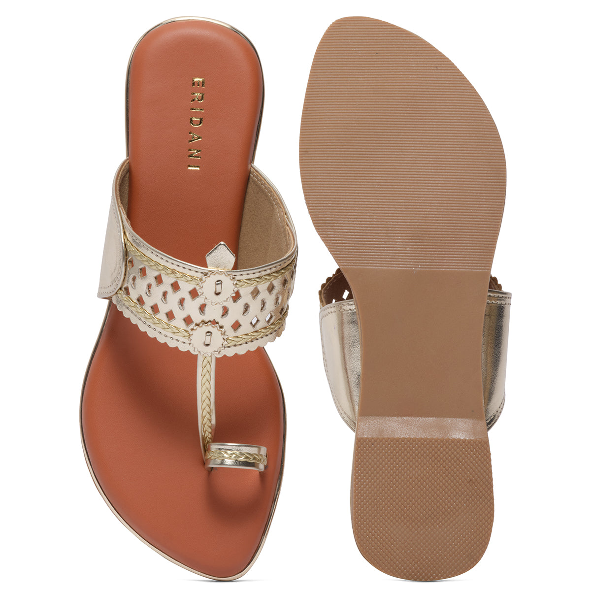 Diiya Metallic Kolhapuri