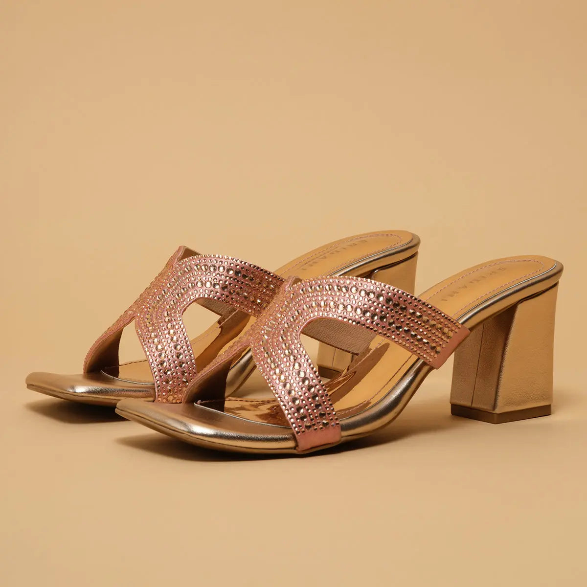 Donna Embellished Heels High Choice