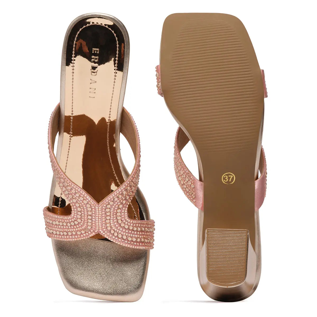 Donna Embellished Heels High Choice